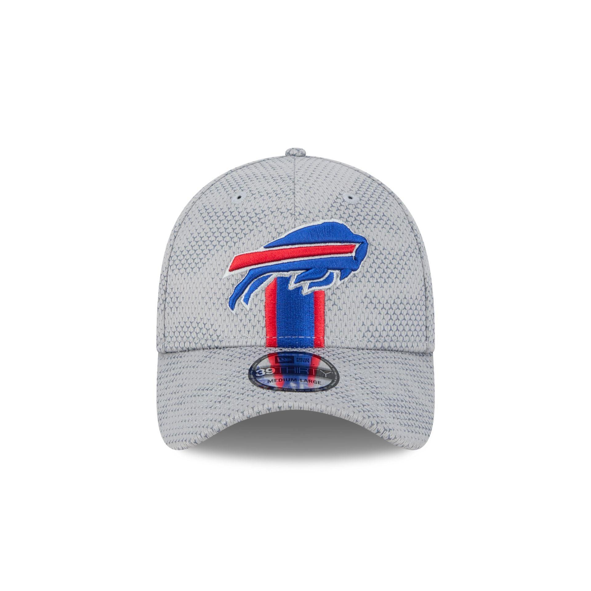 Buffalo Bills 2024 Sideline Gray 39THIRTY Stretch Fit Hat Male Product Image