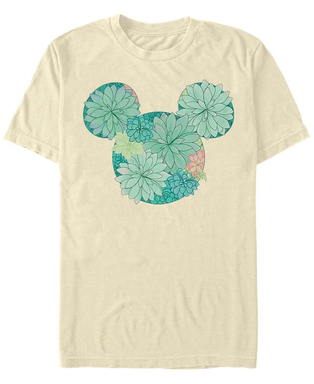 Fifth Sun Mens Succulents Short Sleeve Crew T-shirt Product Image