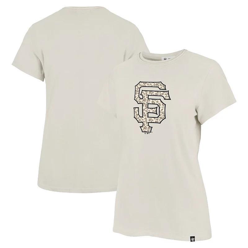 Womens 47 Oatmeal San Francisco Giants Imprint Frankie T-Shirt Product Image