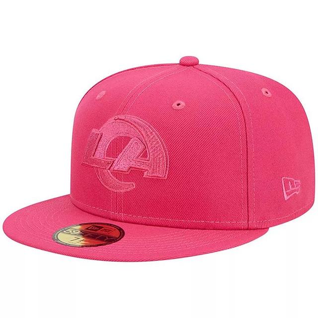 Mens New Era Los Angeles Rams Color Pack 59FIFTY Fitted Hat Product Image