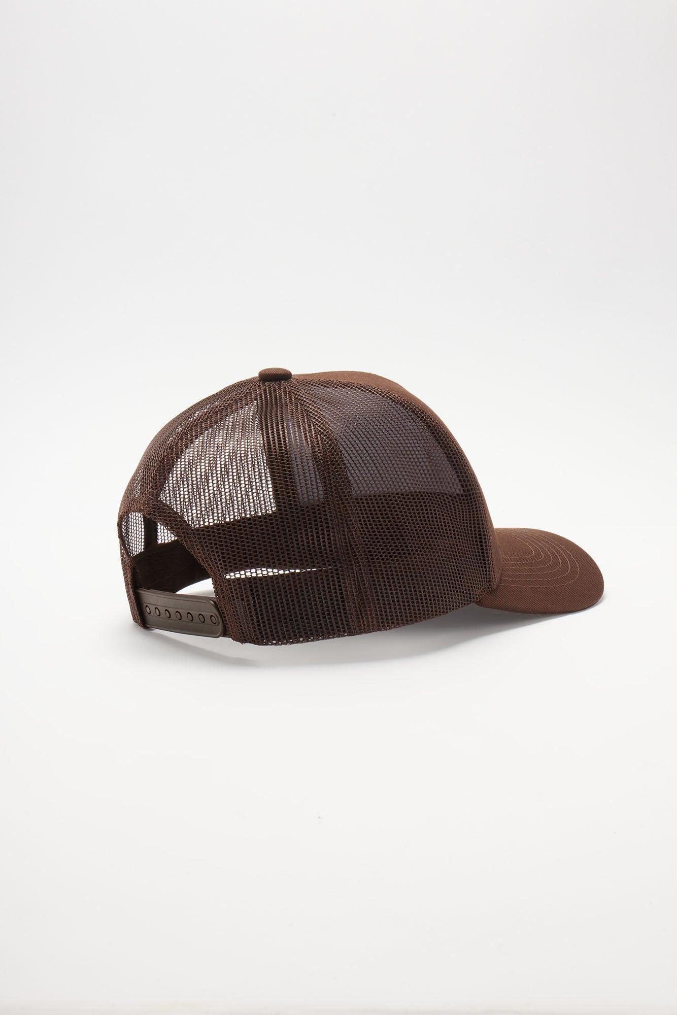 Detroit Trucker Hat - Dark Brown Product Image