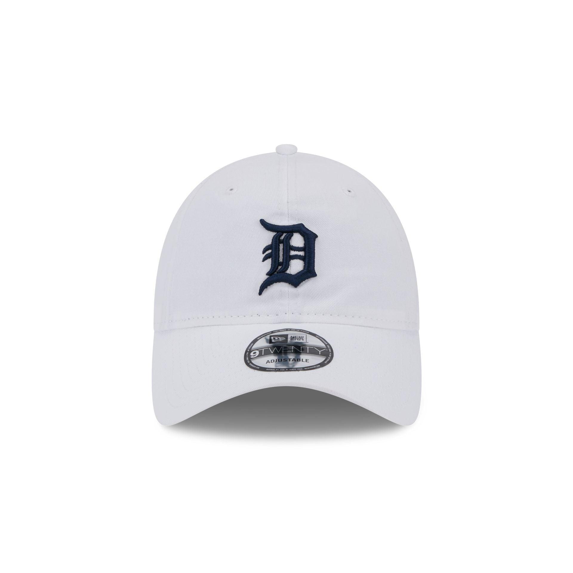 Detroit Tigers White 9TWENTY Adjustable Hat Male Product Image