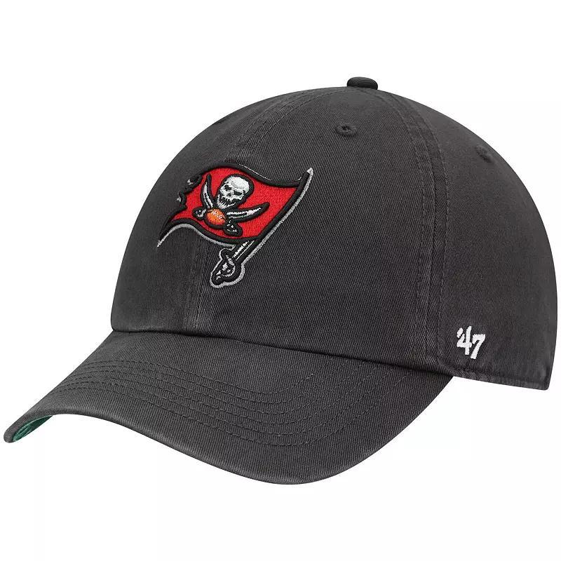 Mens 47 Pewter Tampa Bay Buccaneers Franchise Primary Logo Fitted Hat Product Image