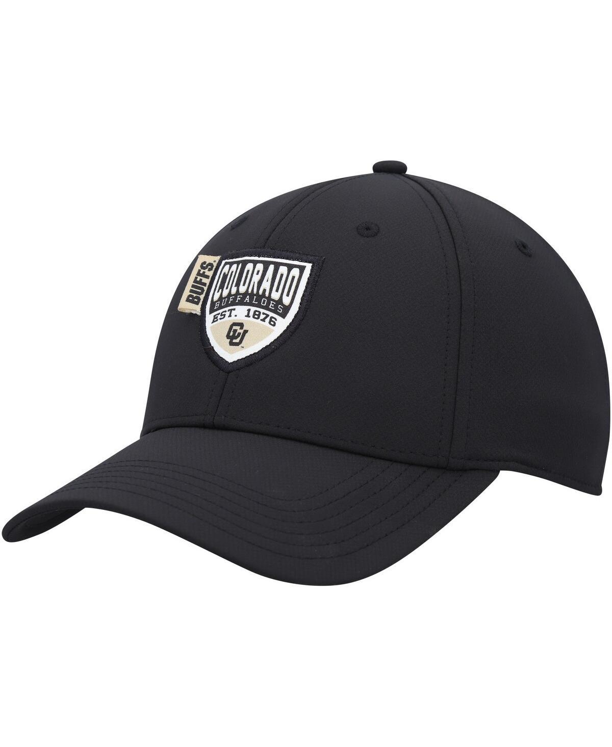 Mens Ahead Black Colorado Buffaloes StratusAdjustable Hat Product Image