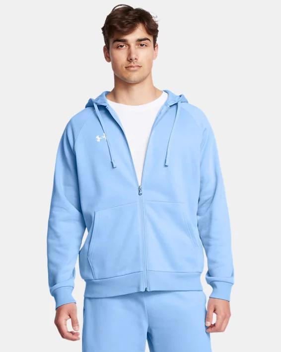 Mens UA Rival Fleece Full-Zip Hoodie product image