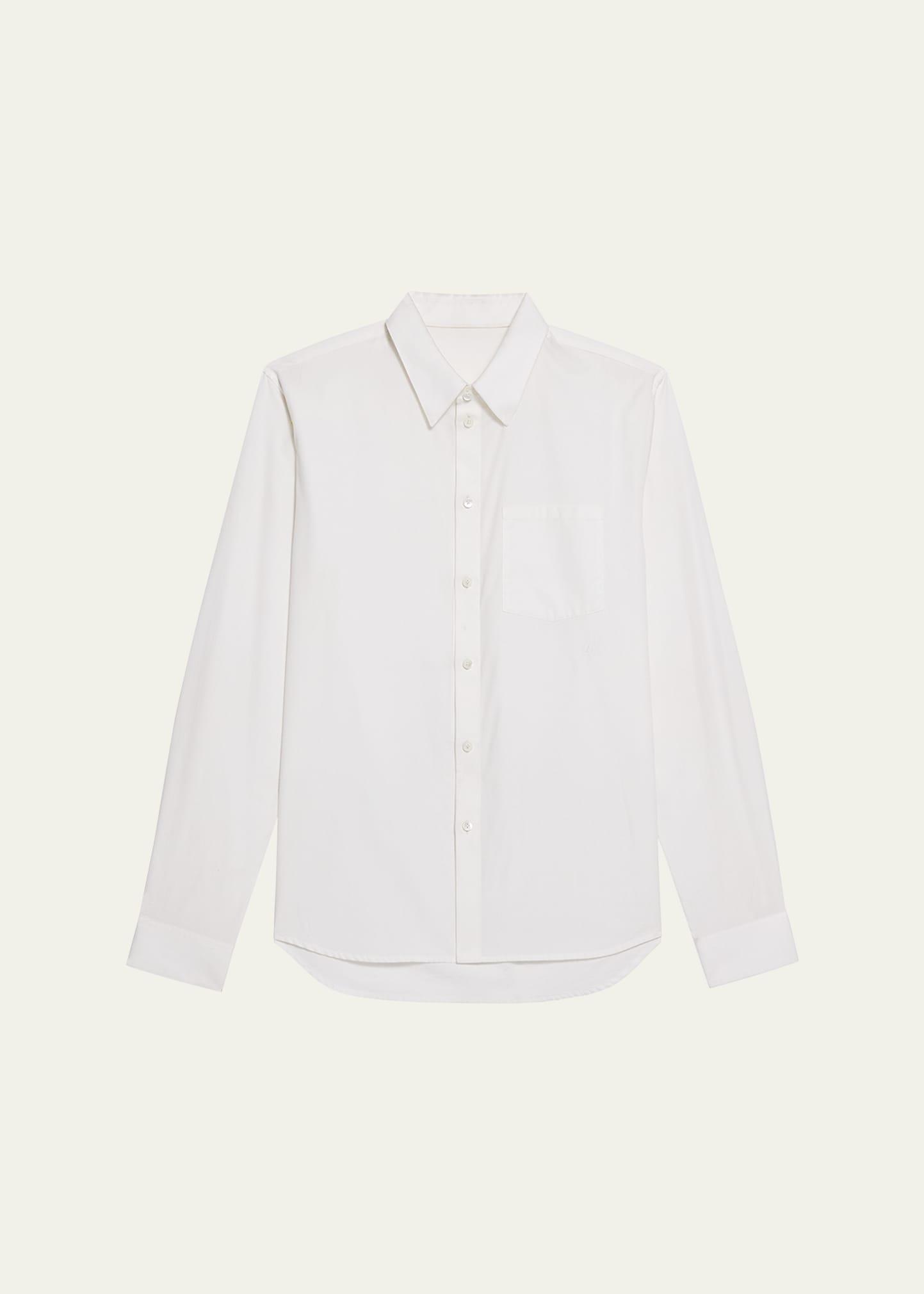 Mens Classic Button-Down Soft Cotton Shirt Product Image