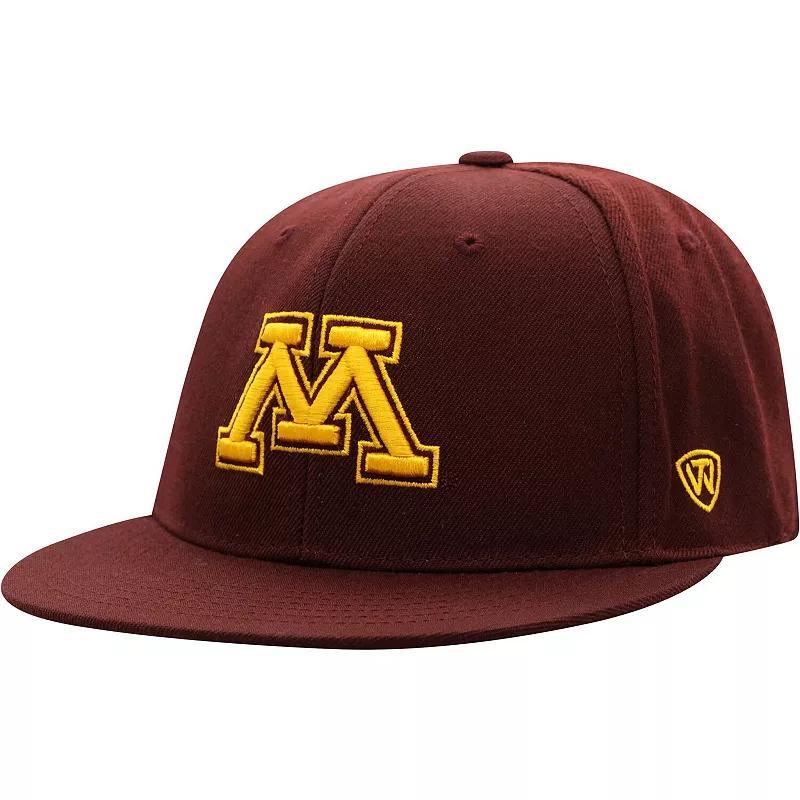 Mens Top of the World Maroon Minnesota Golden Gophers Team Color Fitted Hat Product Image