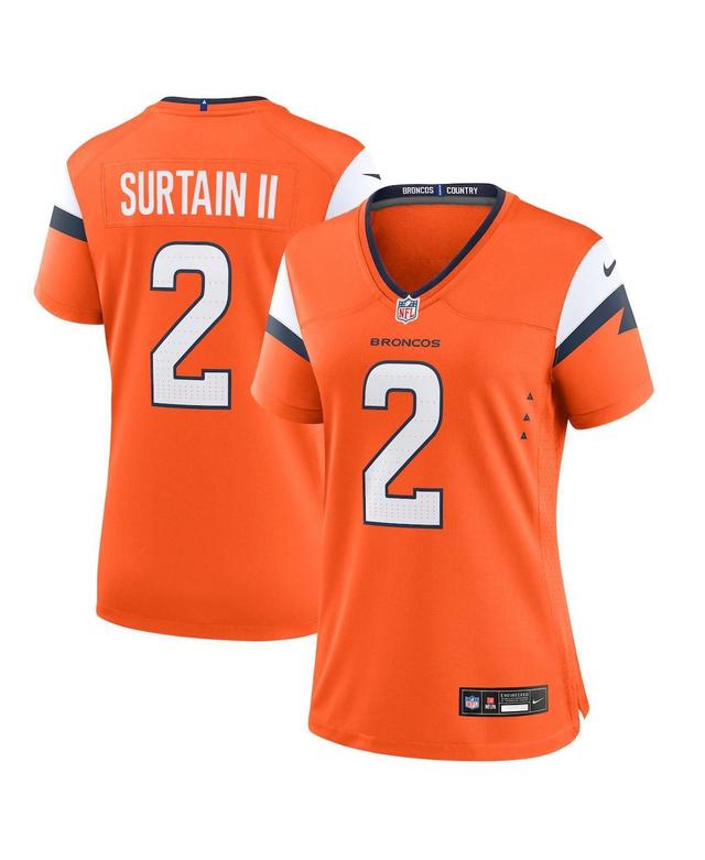 Patrick Surtain II Denver Broncos Nike Womens NFL Game Football Jersey Product Image