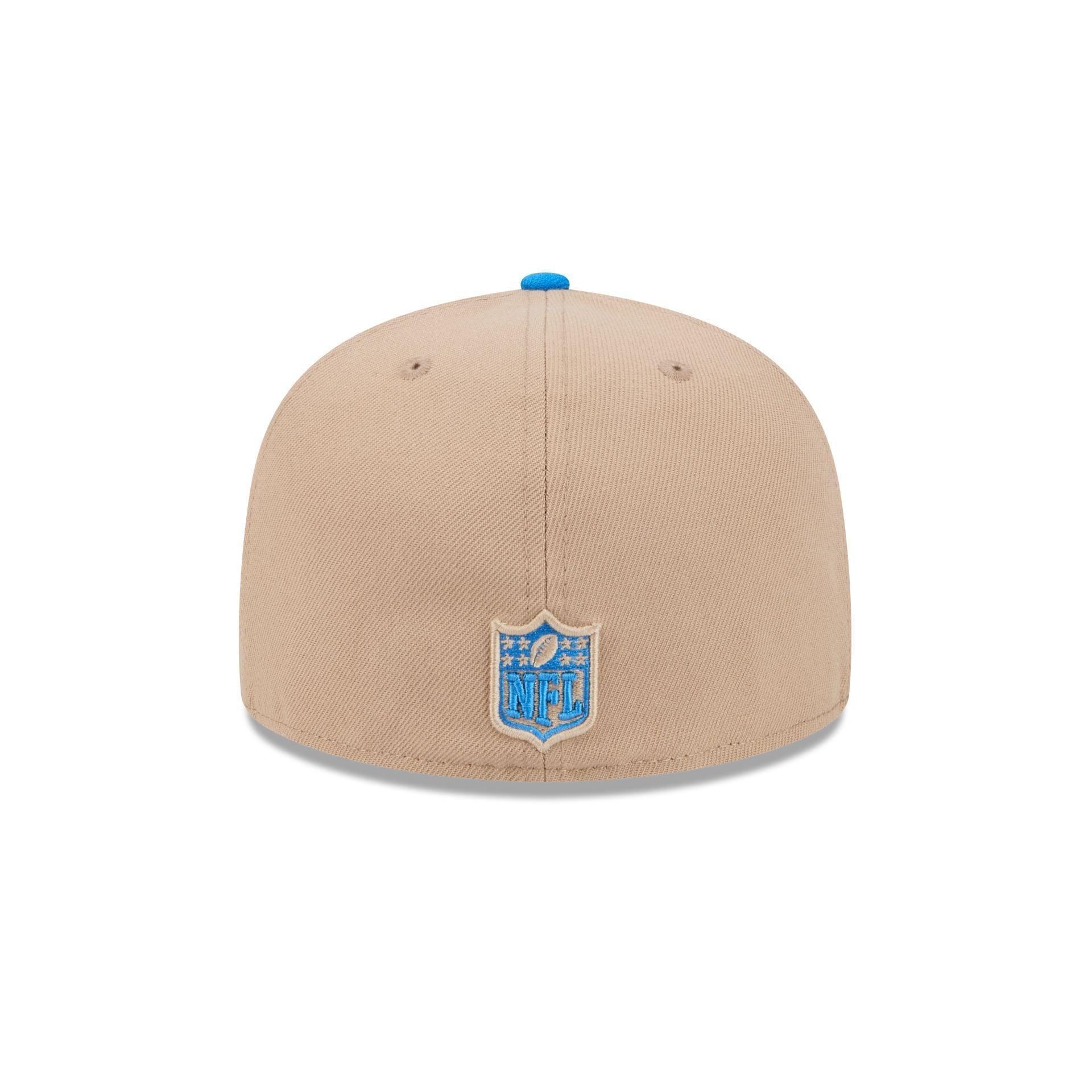 Detroit Lions Camel 59FIFTY Fitted Hat Male Product Image