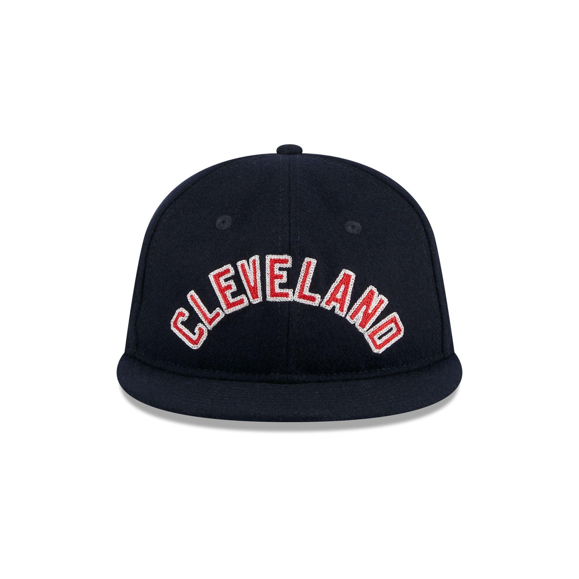 Cleveland Guardians Melton Wool Retro Crown 9FIFTY Adjustable Hat Male Product Image