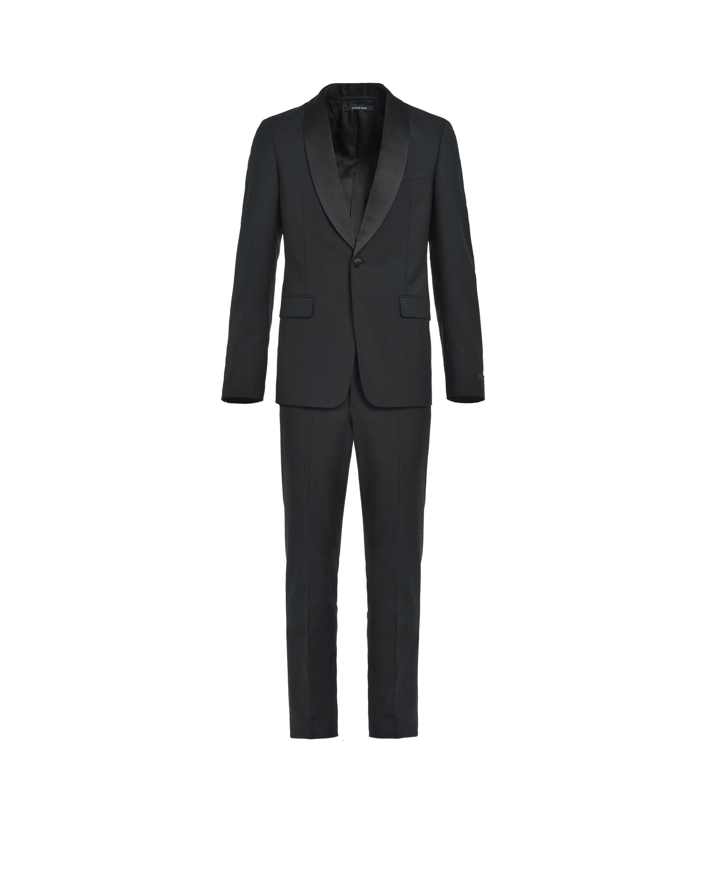 Wool and mohair tuxedo Product Image