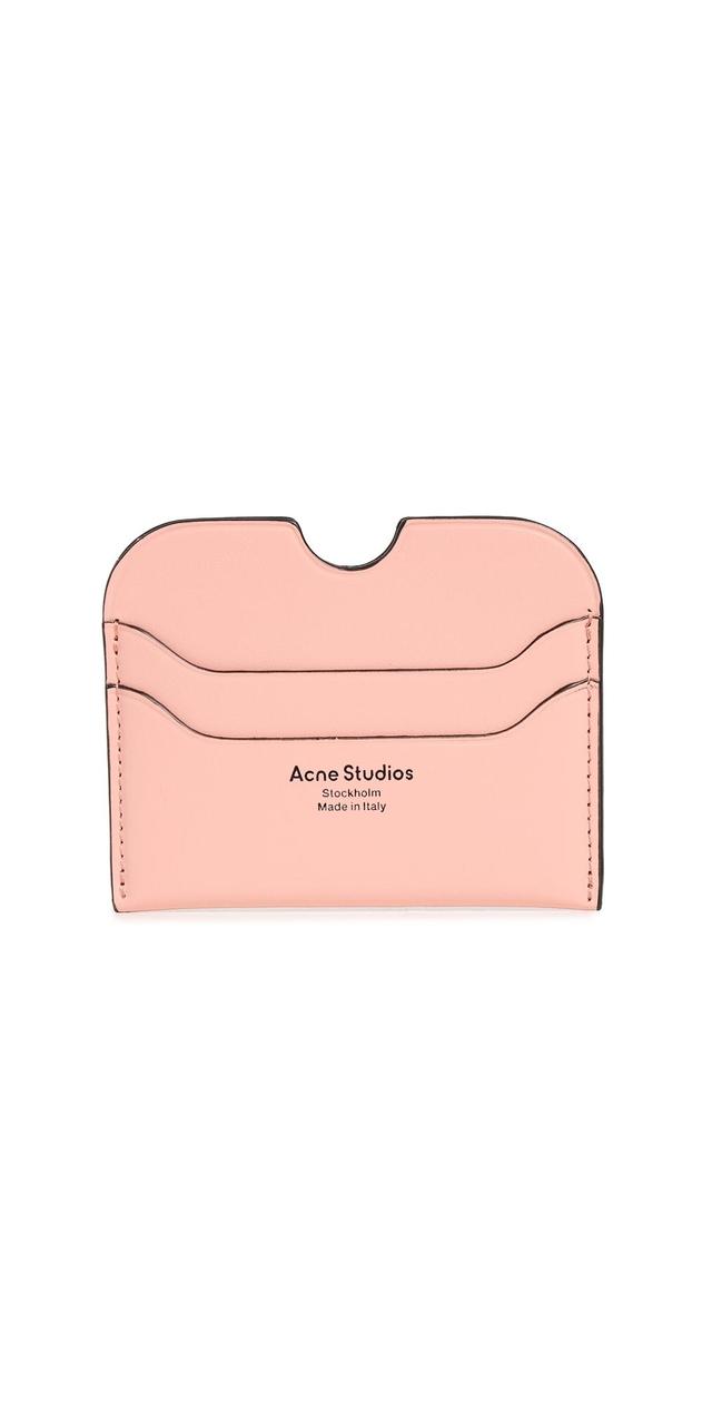 Acne Studios Large Elmas Leather Card Holder Product Image