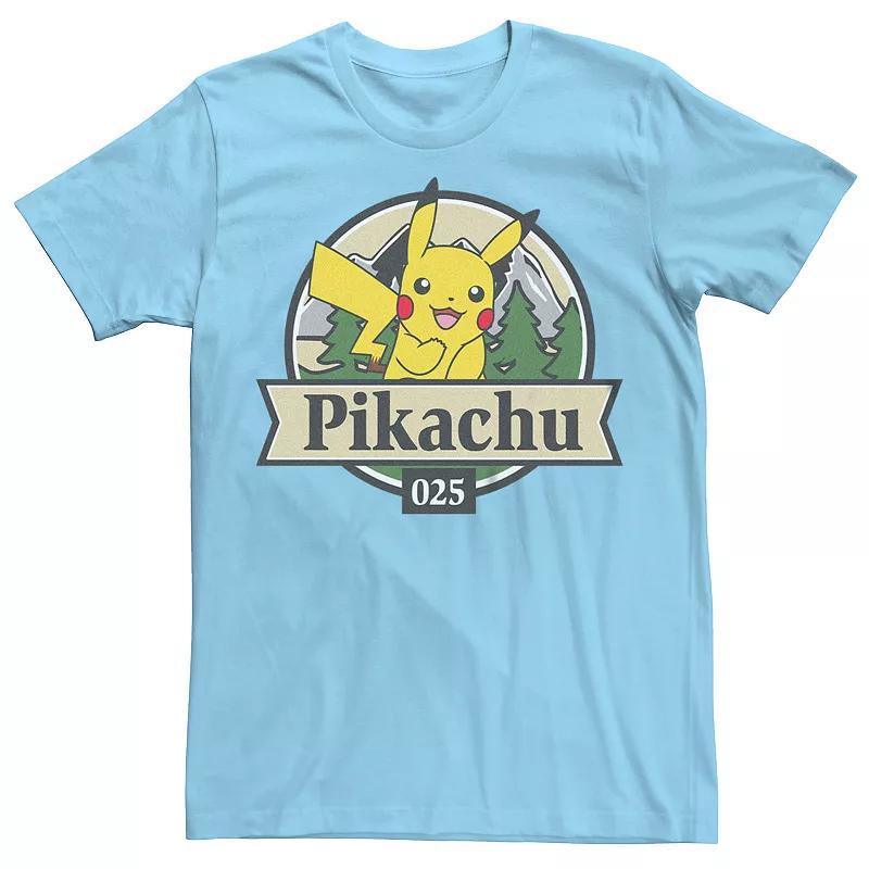 Mens Pokemon Pikachu Forest Badge Tee Product Image