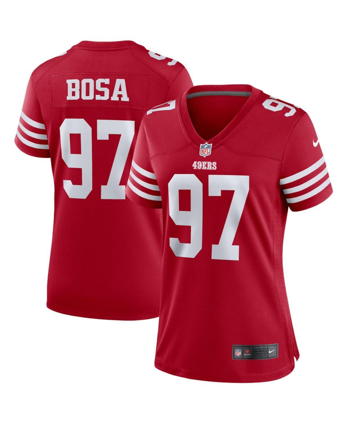 Womens Nike Nick Bosa Scarlet San Francisco 49ers Player Game Jersey - Scarlet Product Image