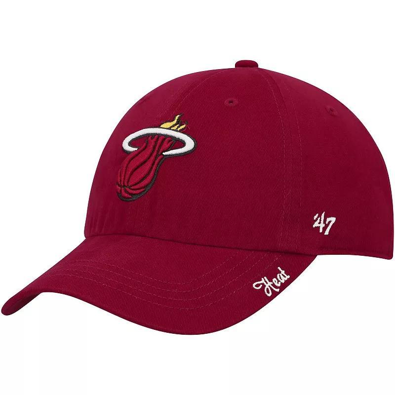 Womens 47 Miami Heat Miata Clean Up Adjustable Hat Product Image