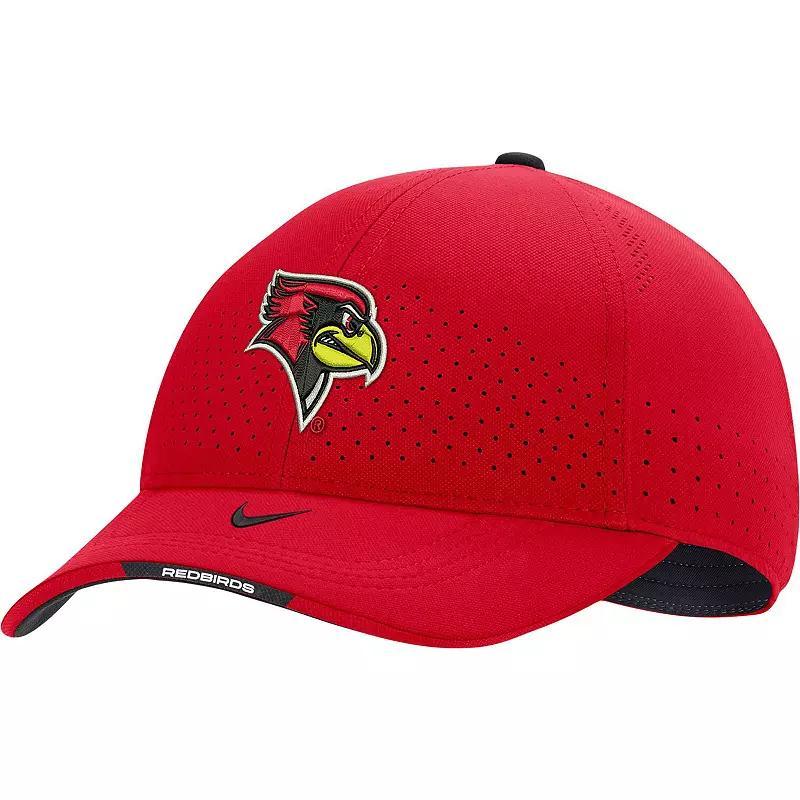 Mens Nike Red Illinois State Redbirds 2022 Sideline Classic99 Swoosh Performance Flex Hat Product Image