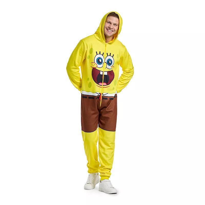 Adult OppoSuits Nickelodeon SpongeBob SquarePants One-Piece Jumper, Mens Product Image