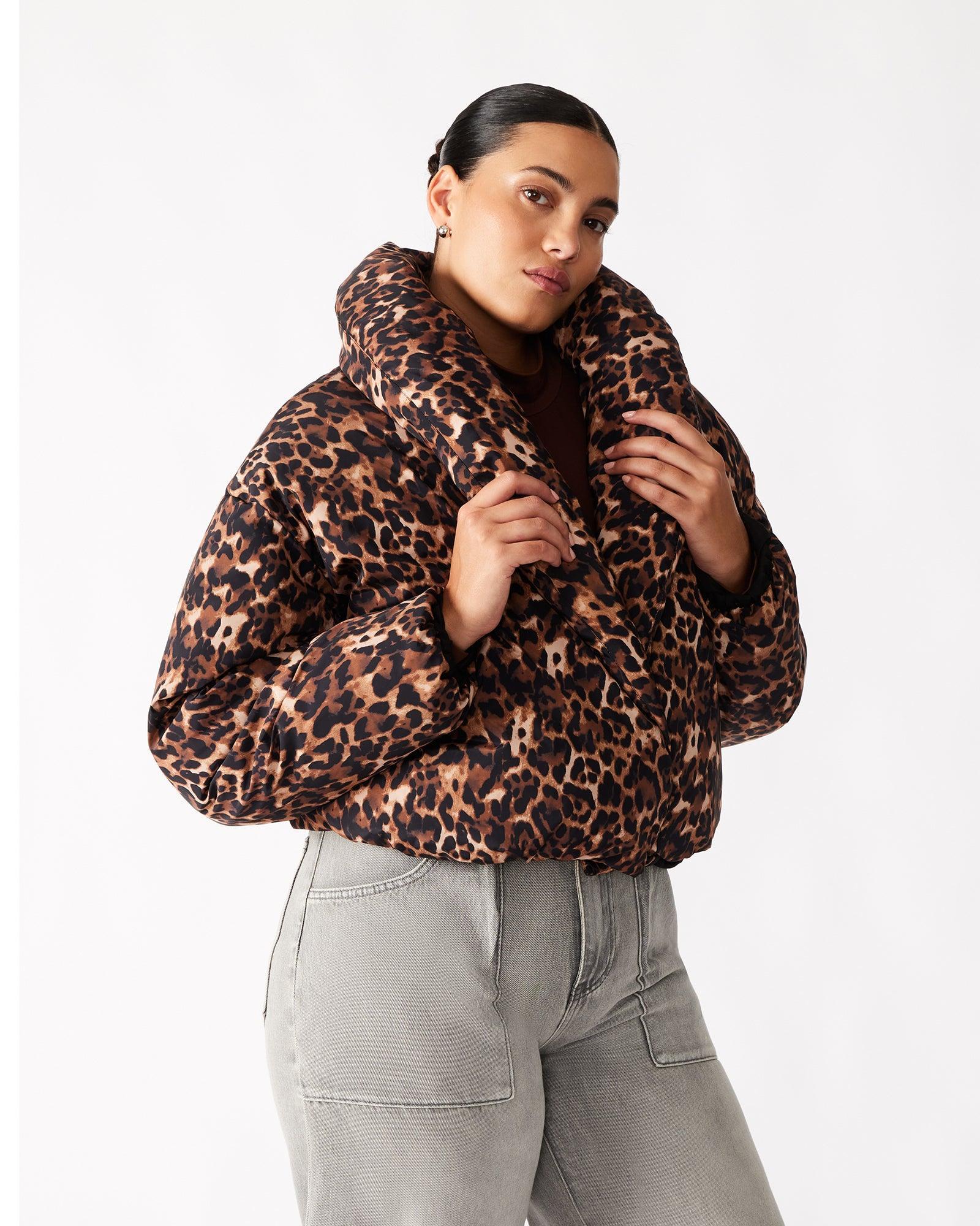 EVY JACKET LEOPARD Female Product Image