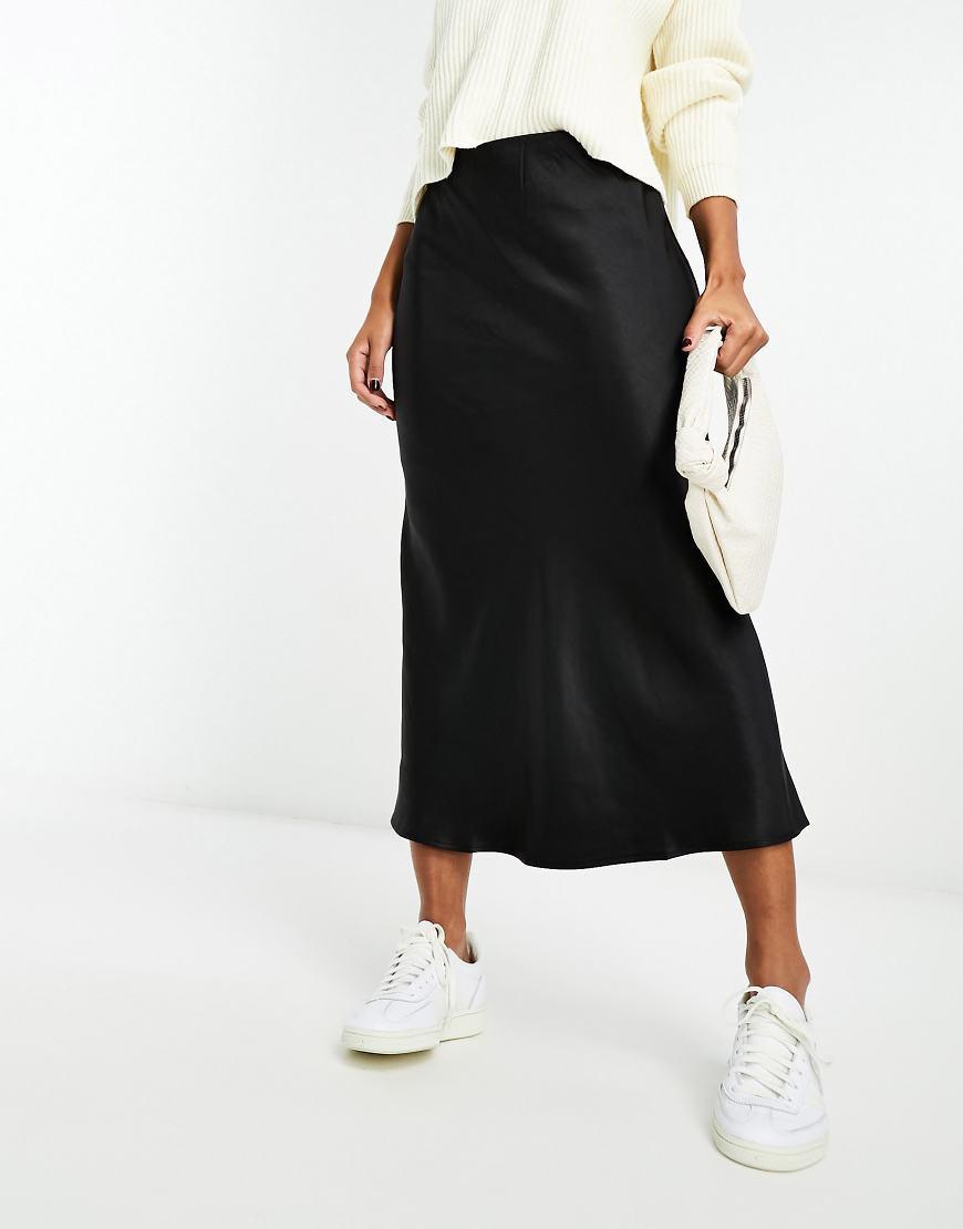 MANGO Satin Skirt Product Image