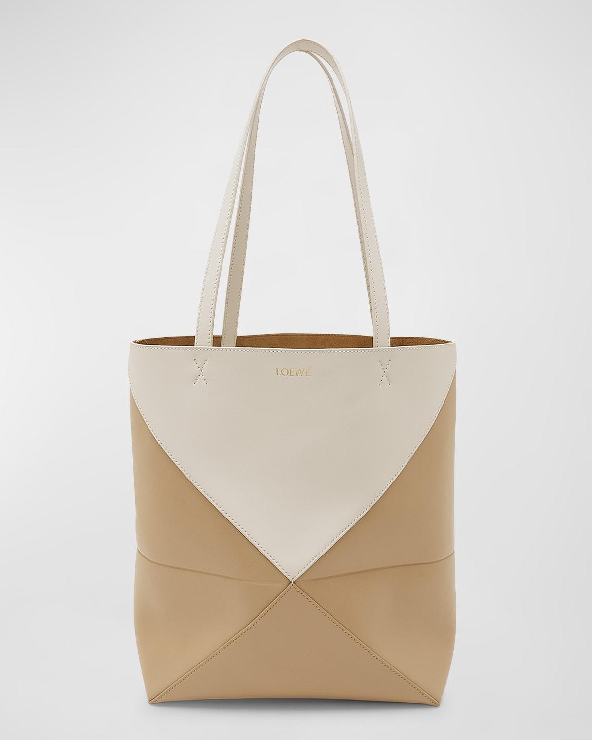 Medium Puzzle Bicolor Tote Bag Product Image