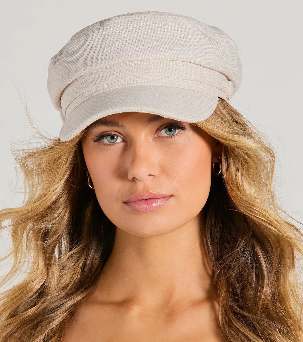 Classic Chic Woven Cabby Hat product image