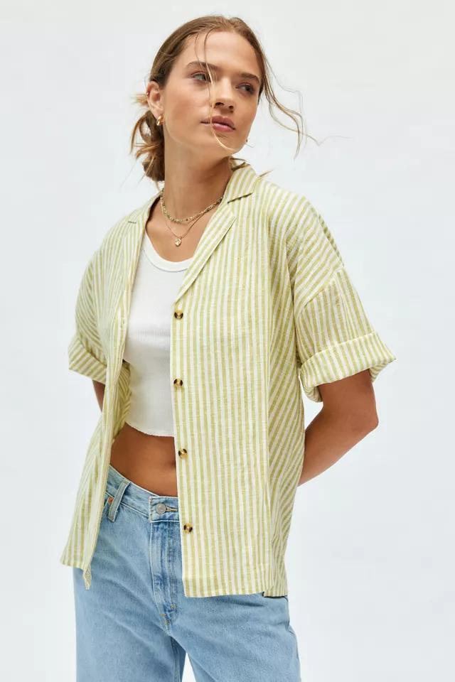 Billabong Beach Side Oversized Cotton Shirt Product Image