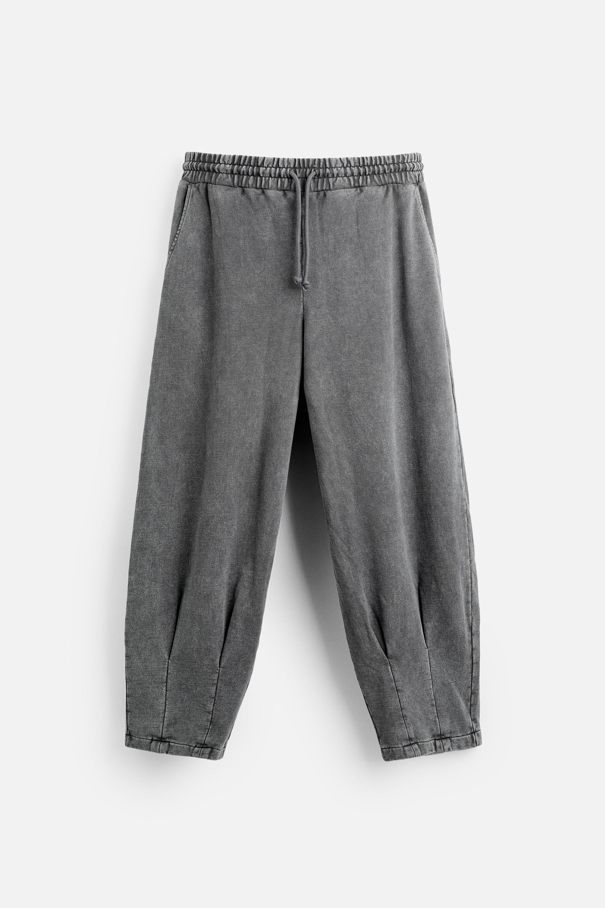 OVERSIZED WASHED JOGGER PANTS Product Image