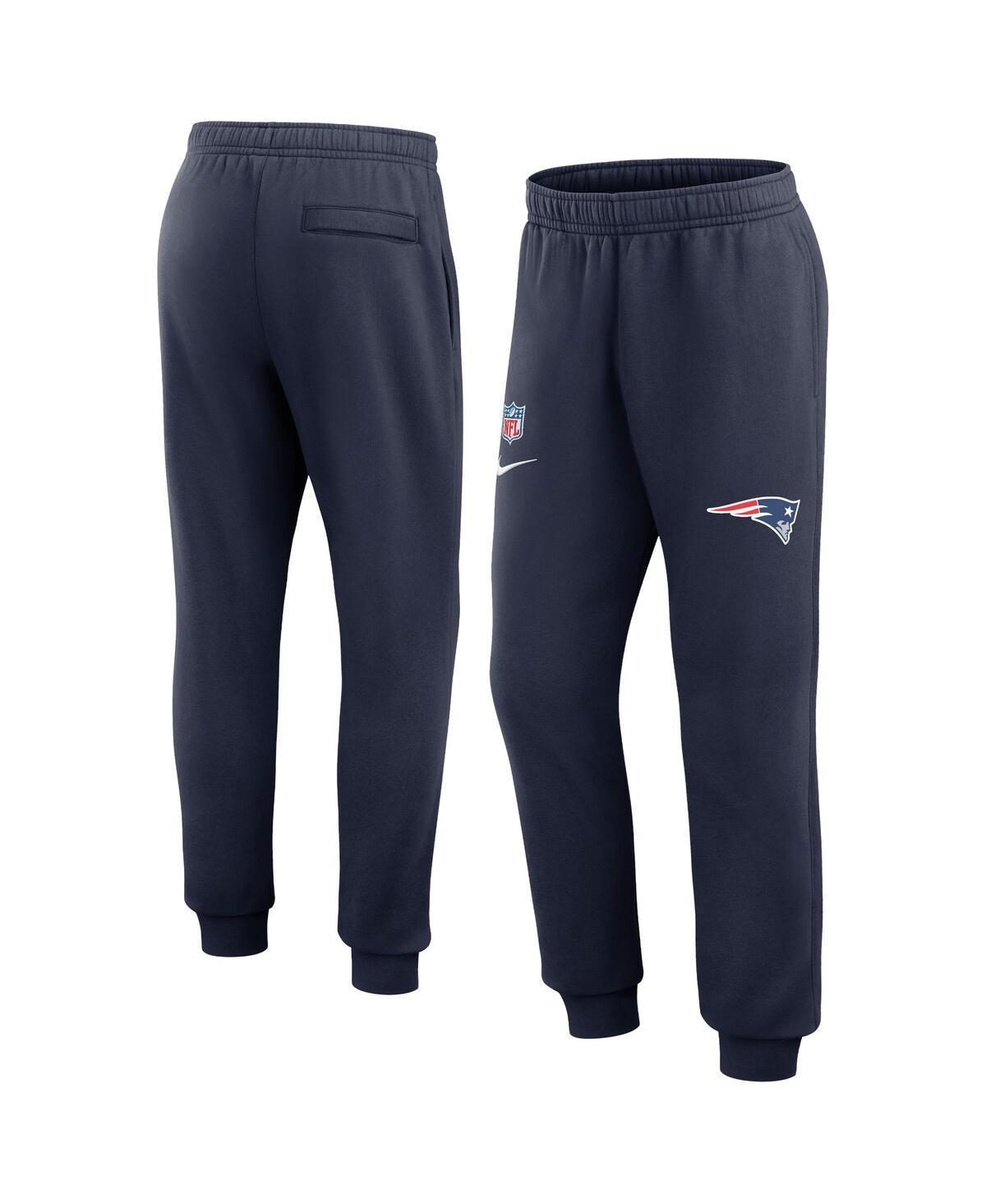 Mens Nike New England Patriots 2023 Sideline Club Jogger Pants Blue Product Image