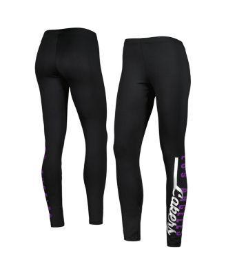 Women's Black Los Angeles Lakers Jump Shot Leggings Product Image