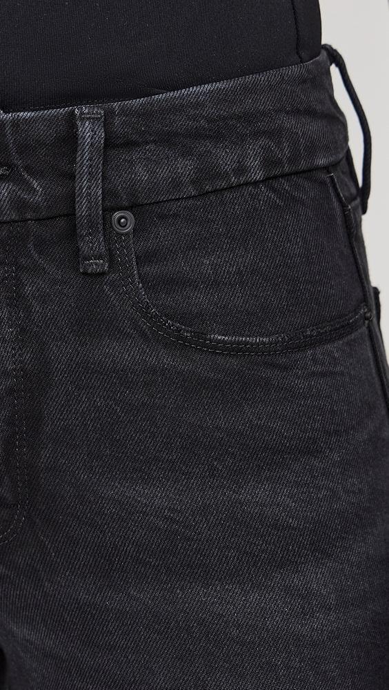 Good American Good Legs Straight Jeans with Darted Back Pockets | Shopbop Product Image