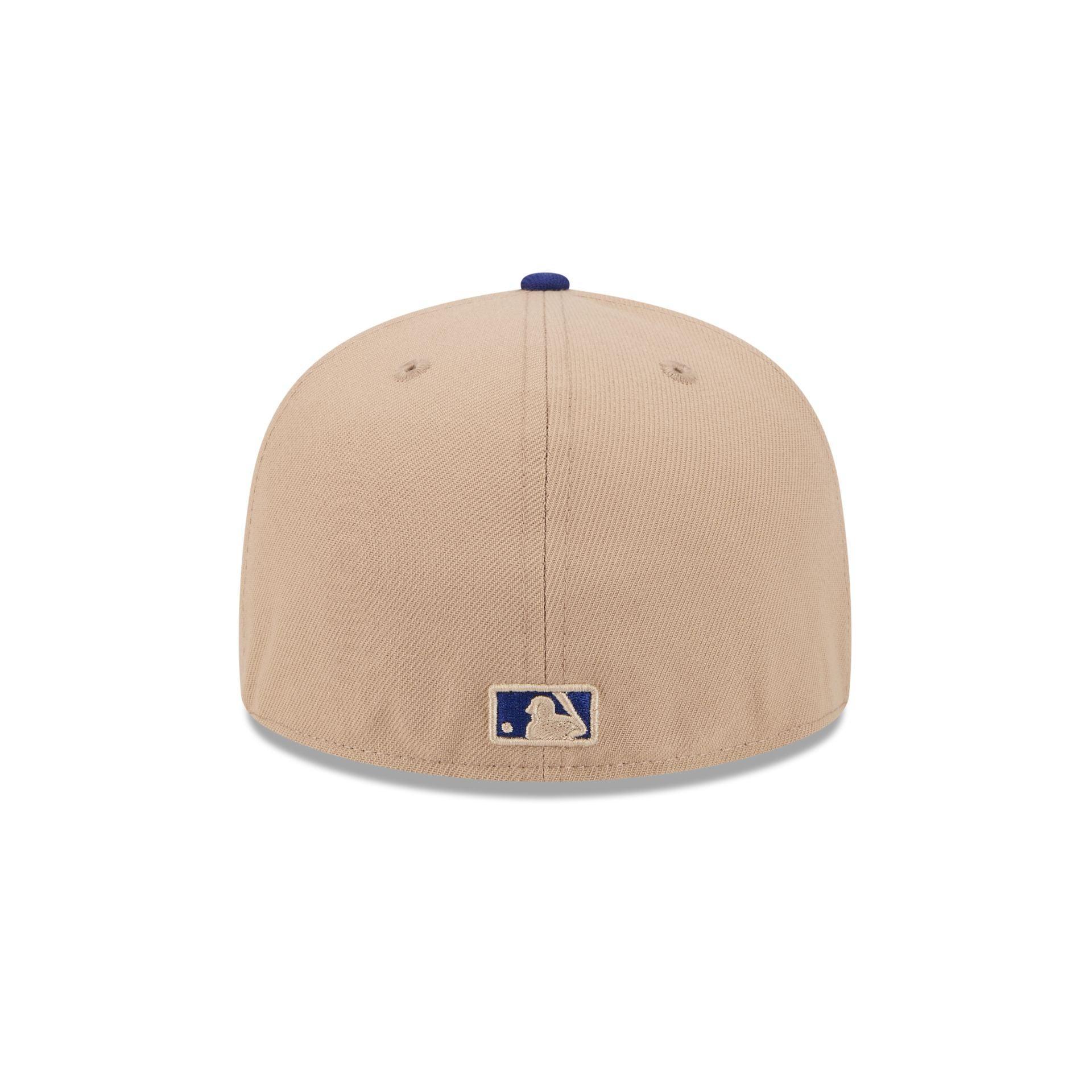 Los Angeles Dodgers Camel 59FIFTY Fitted Hat Male Product Image