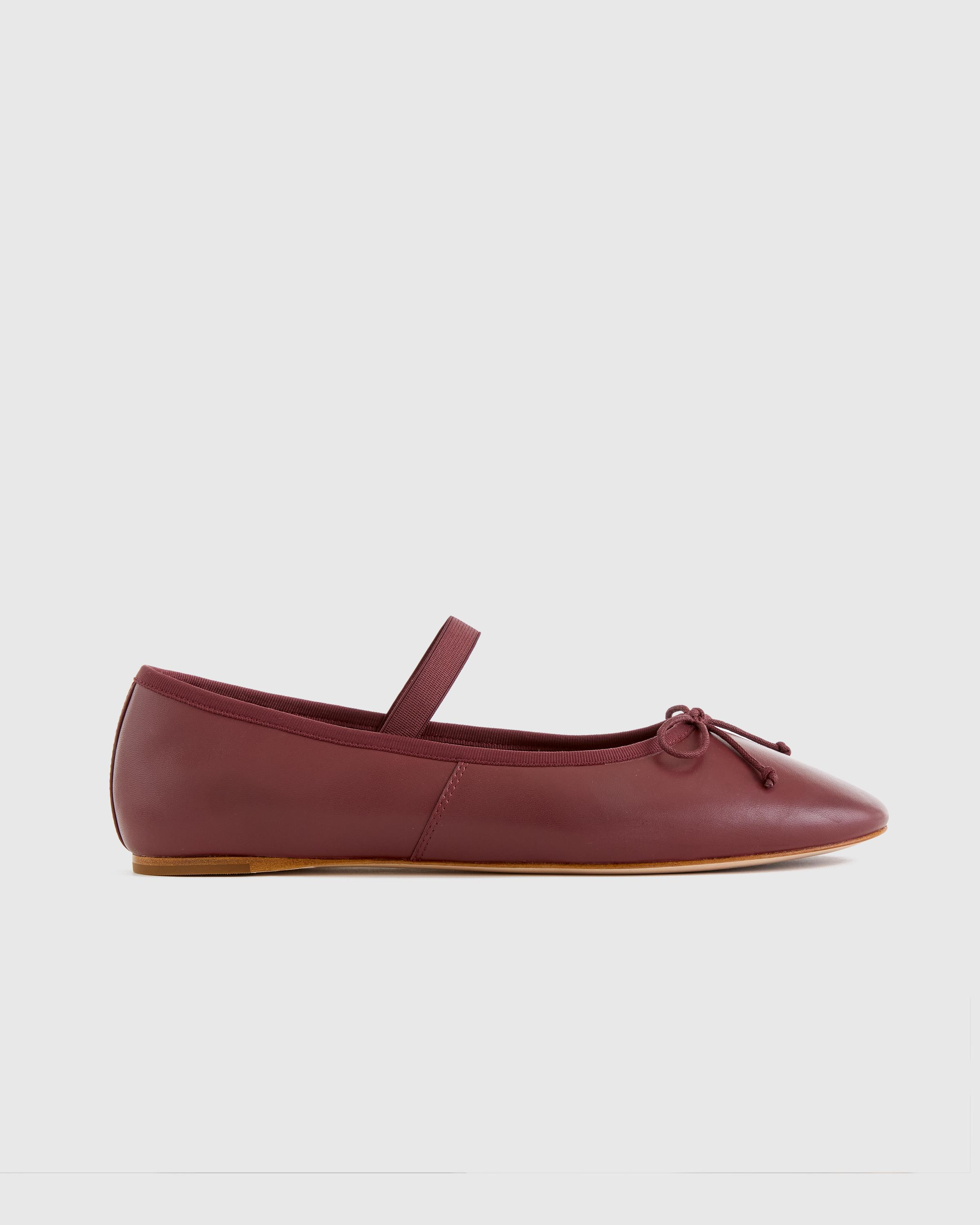 Italian Leather Mary-Jane Ballet Flat product image