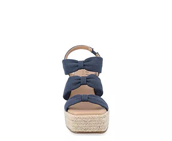 Journee Collection Womens Santorynn Platform Wedge Sandal Product Image