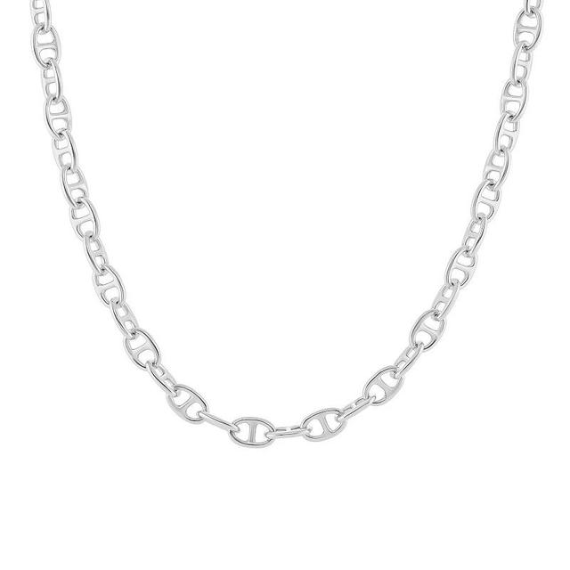 Emberly Mariner Link Chain Necklace, Womens, Silver Tone Product Image