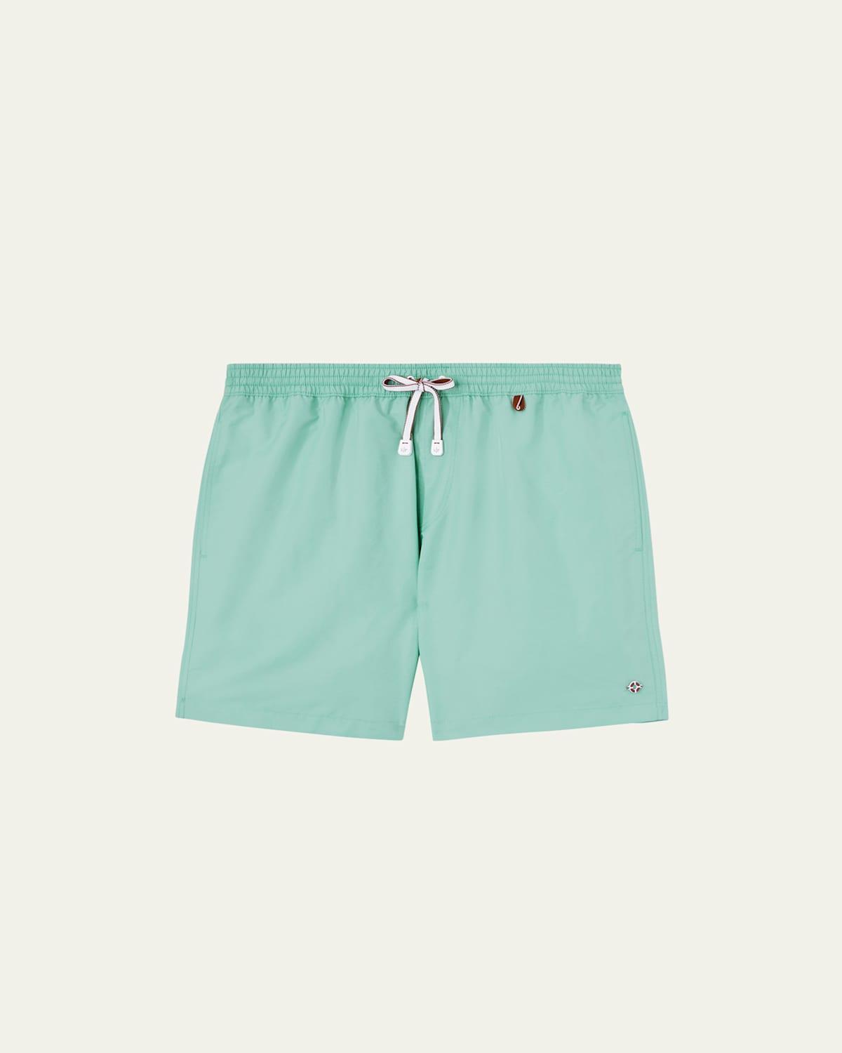 Mens Bay Solid Swim Shorts Product Image