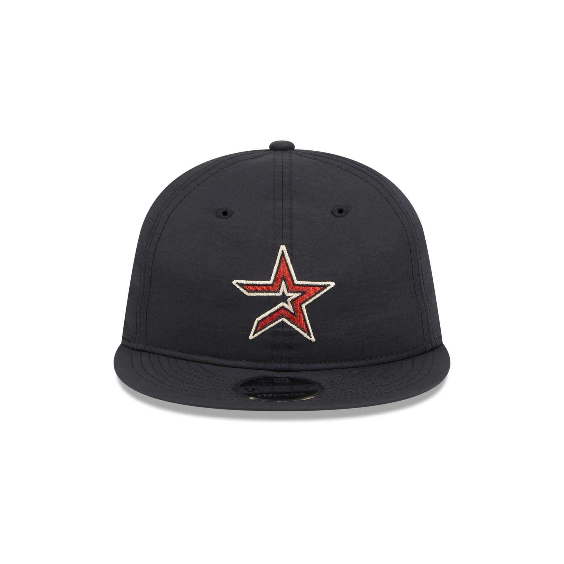 Houston Astros Team Color Retro Crown 9FIFTY Adjustable Hat Male Product Image