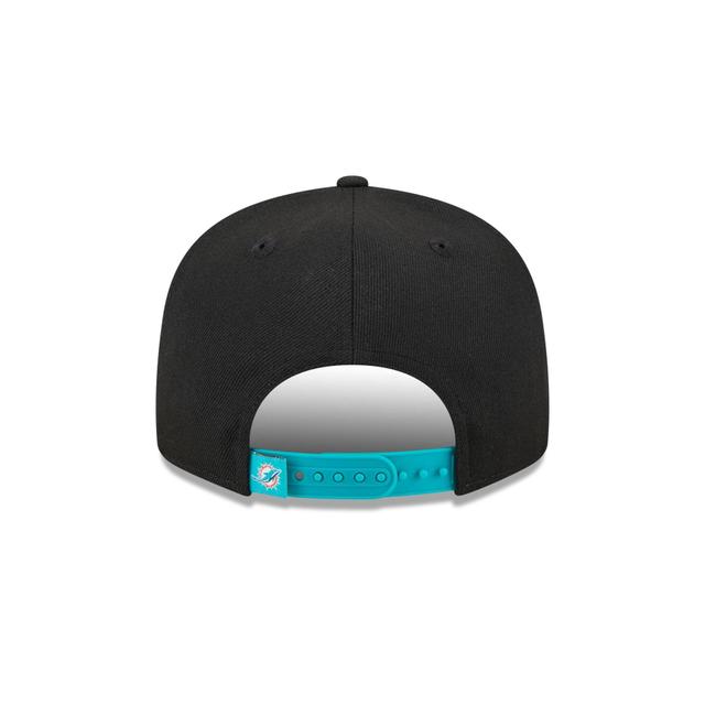 Miami Dolphins Splatter 9FIFTY Snapback Hat Male Product Image