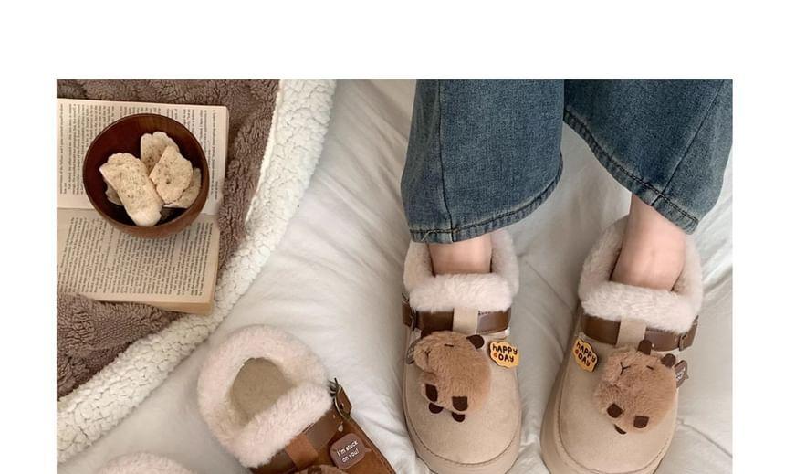 Fluffy Ankle Snow Boots product image