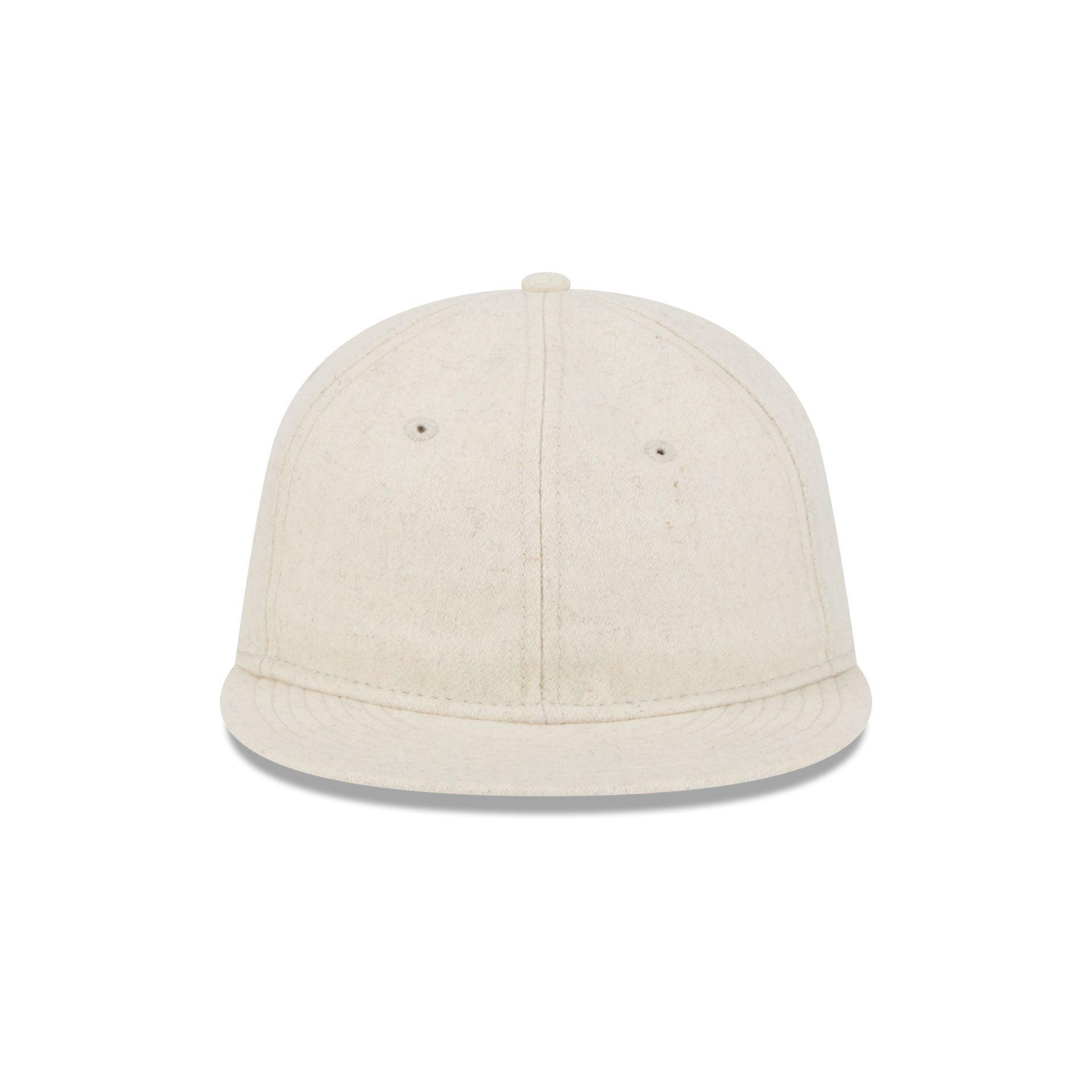 New Era Cap Heather Oatmeal Melton Wool Retro Crown 9FIFTY Adjustable Hat Male Product Image