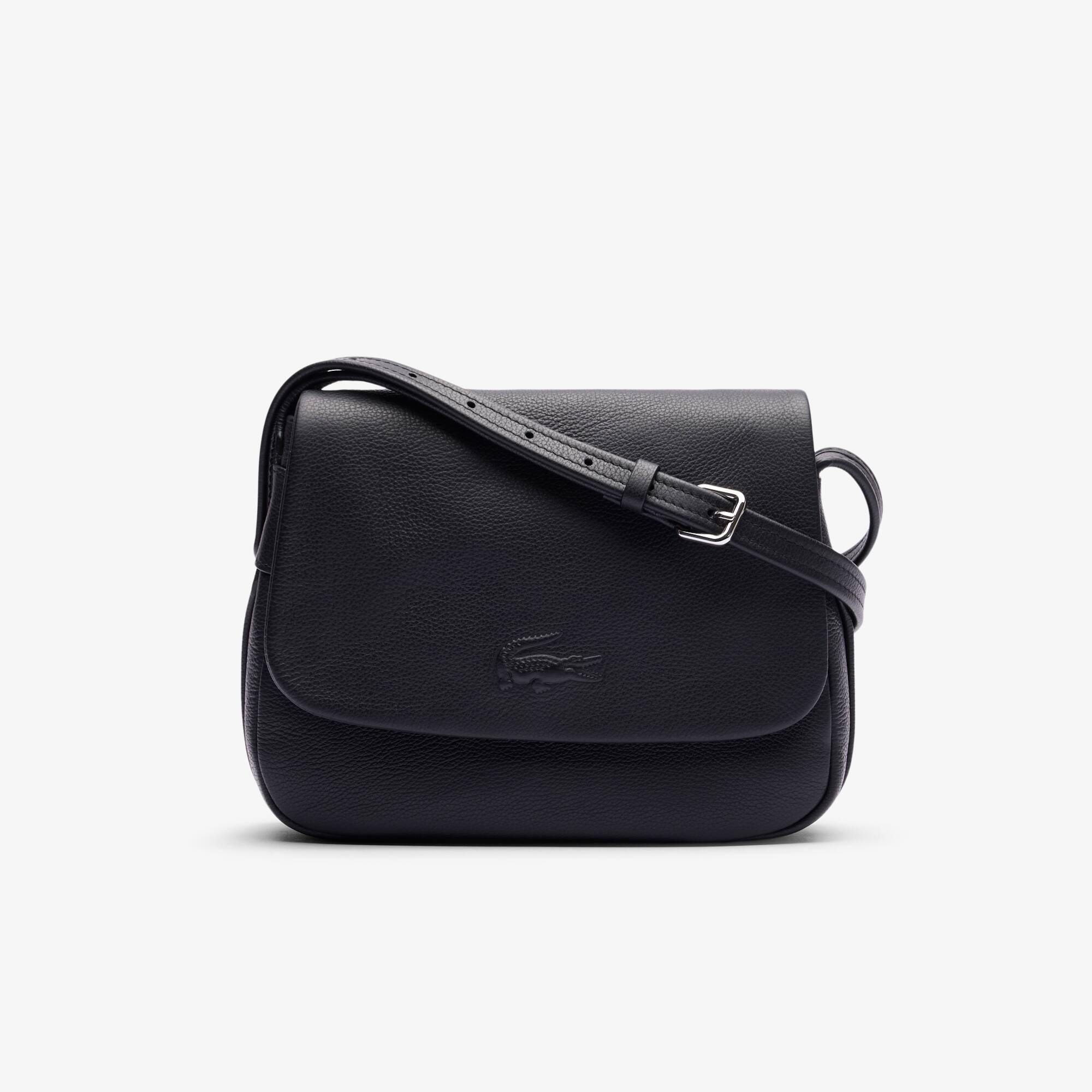 City Court Grain Leather Flap Close Bag Product Image