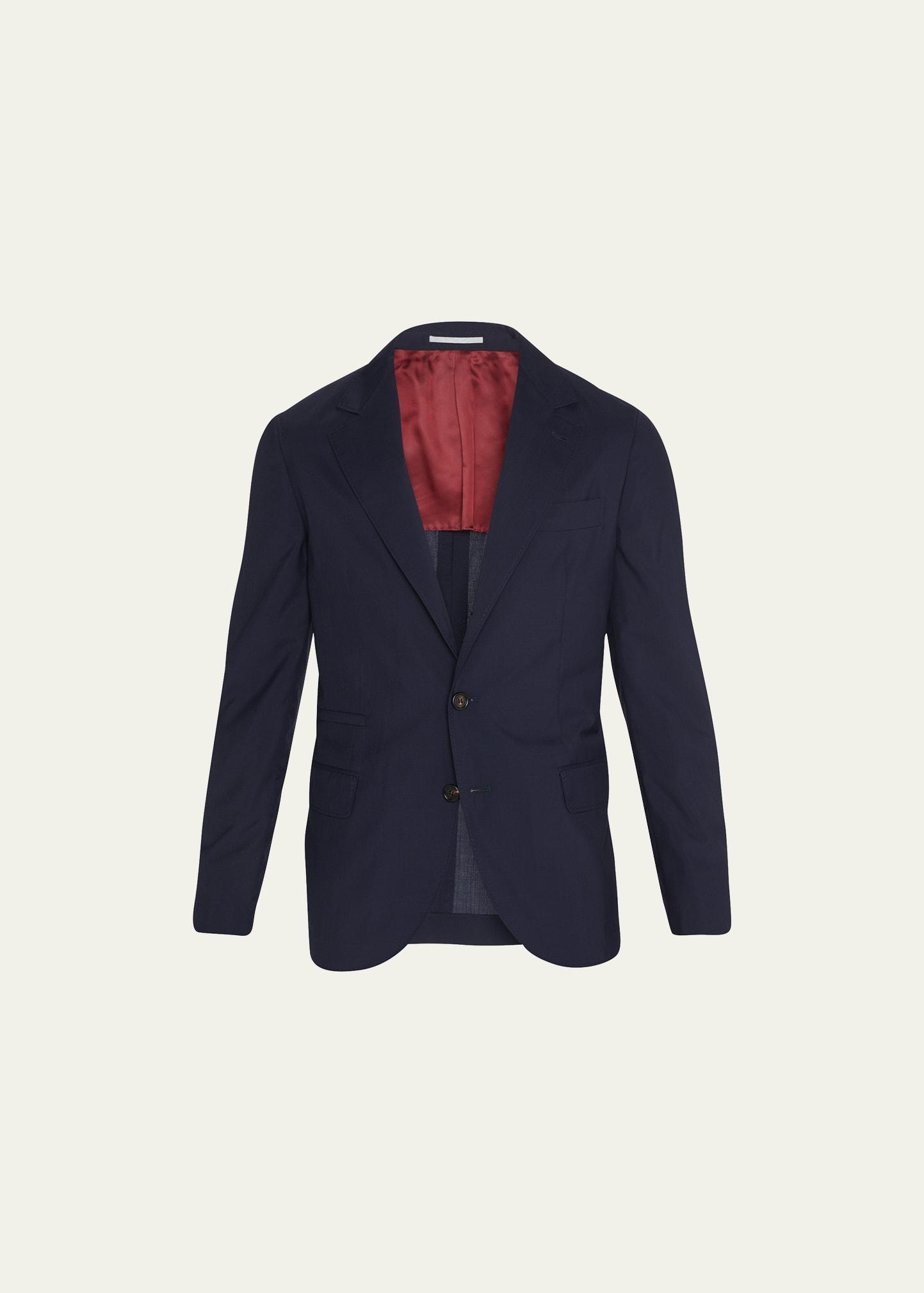 Mens Three-Button Travel Blazer Product Image