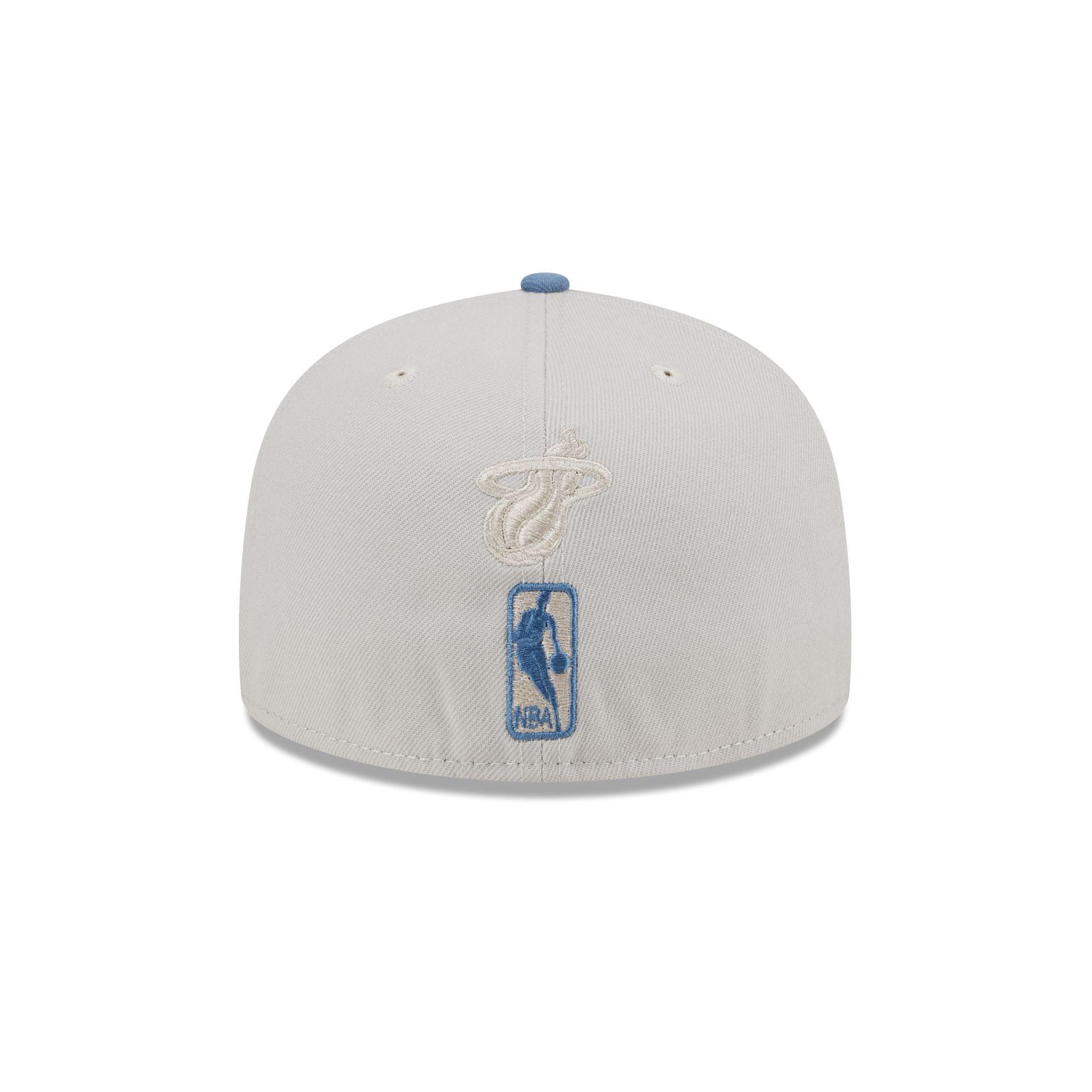 Miami Heat Color Brush 59FIFTY Fitted Hat Male Product Image