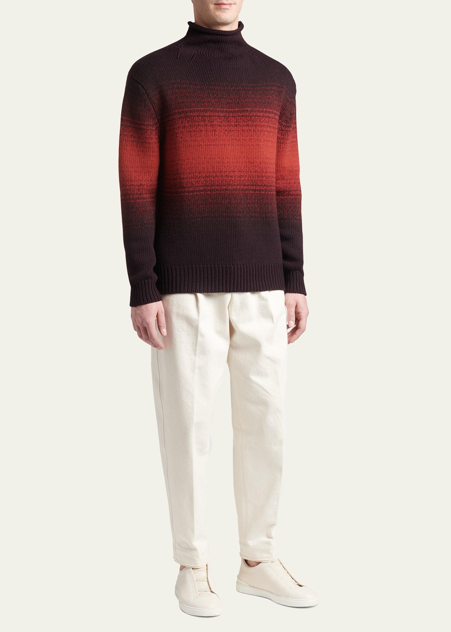 Mens Degrad Wook-Knit Turtleneck Sweater Product Image