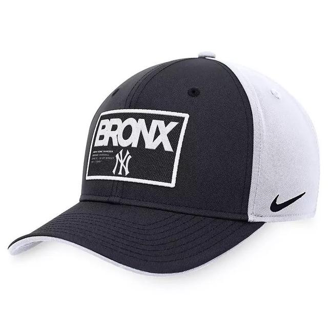 Mens Nike /White New York Yankees Classic99 Colorblock Performance Snapback Hat, Blue Product Image