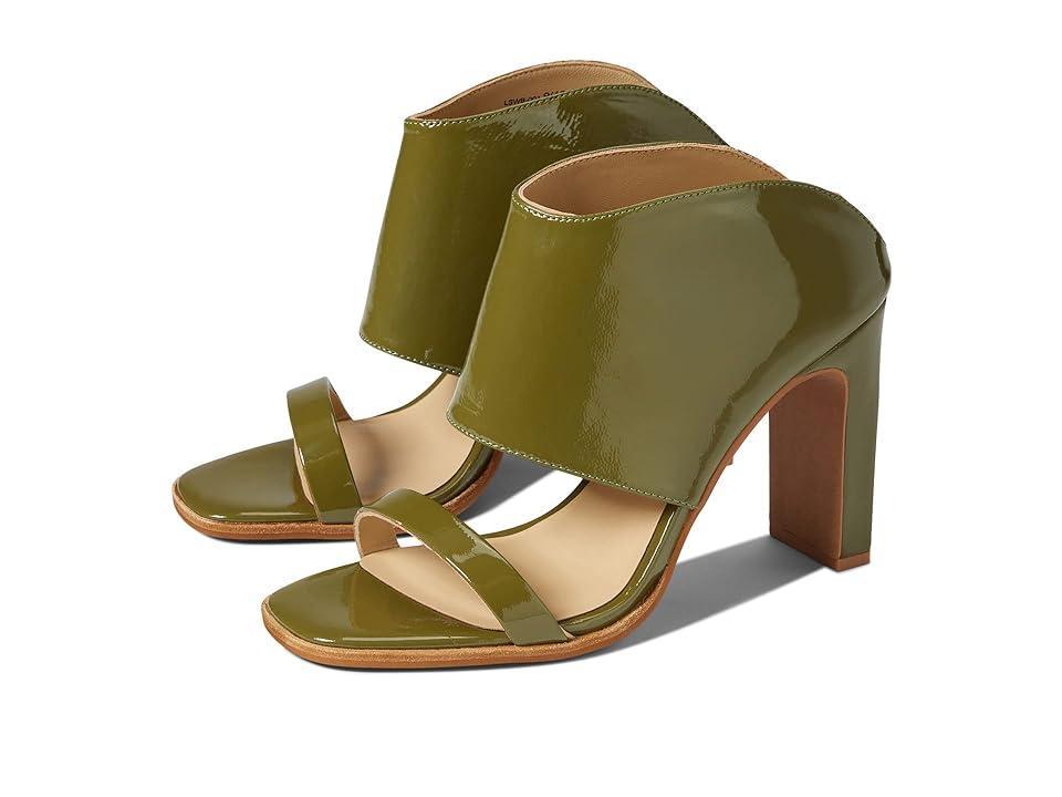 42 GOLD Linx (Olive Patent Leather) Women's Sandals Product Image