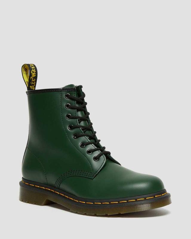 Dr. Martens Womens 1460 Smooth Leather Combat Boots Product Image