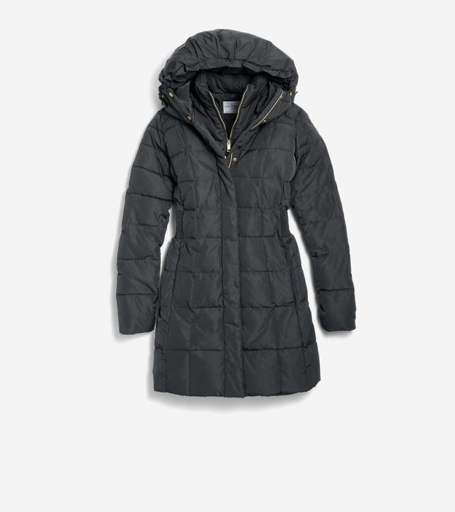 Cole Haan Zip-Front Puffer Coat Product Image