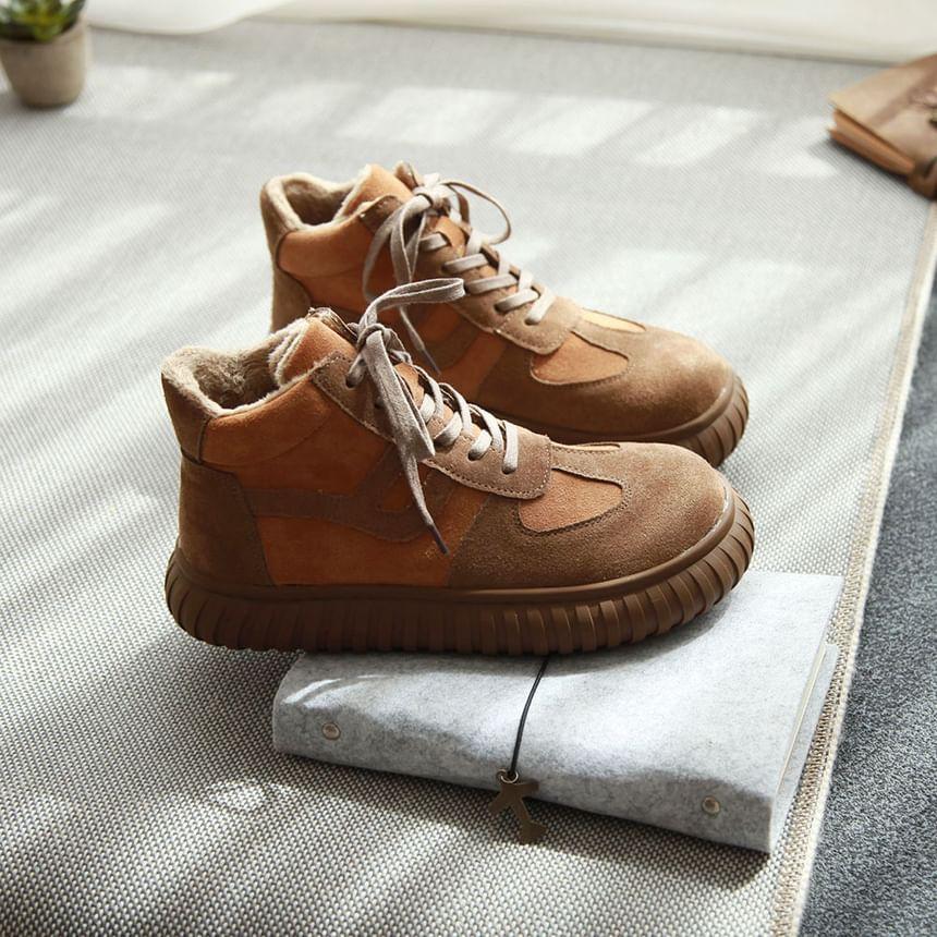 Platform High-Top Sneakers Product Image