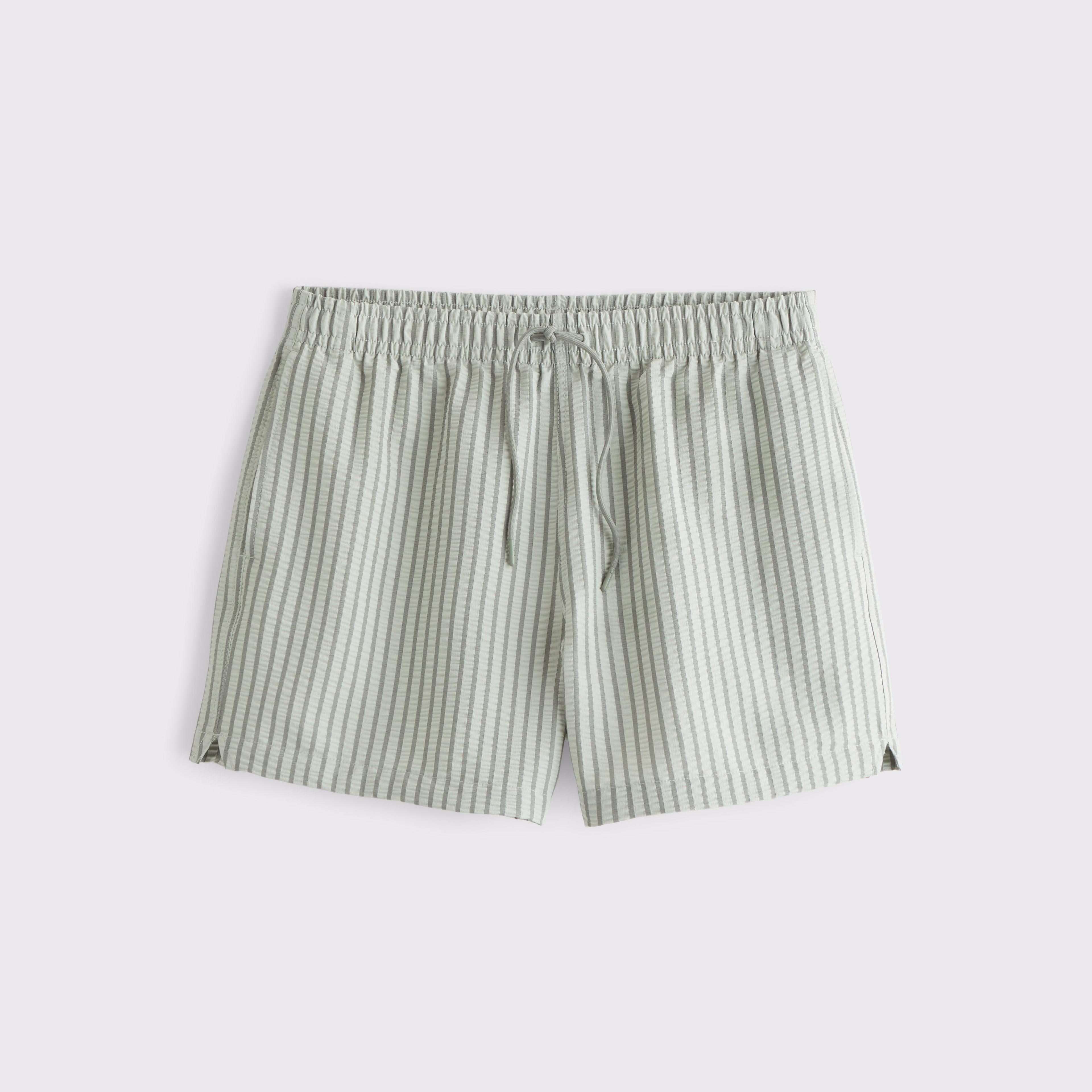 Pull-On Seersucker Swim Trunk Product Image