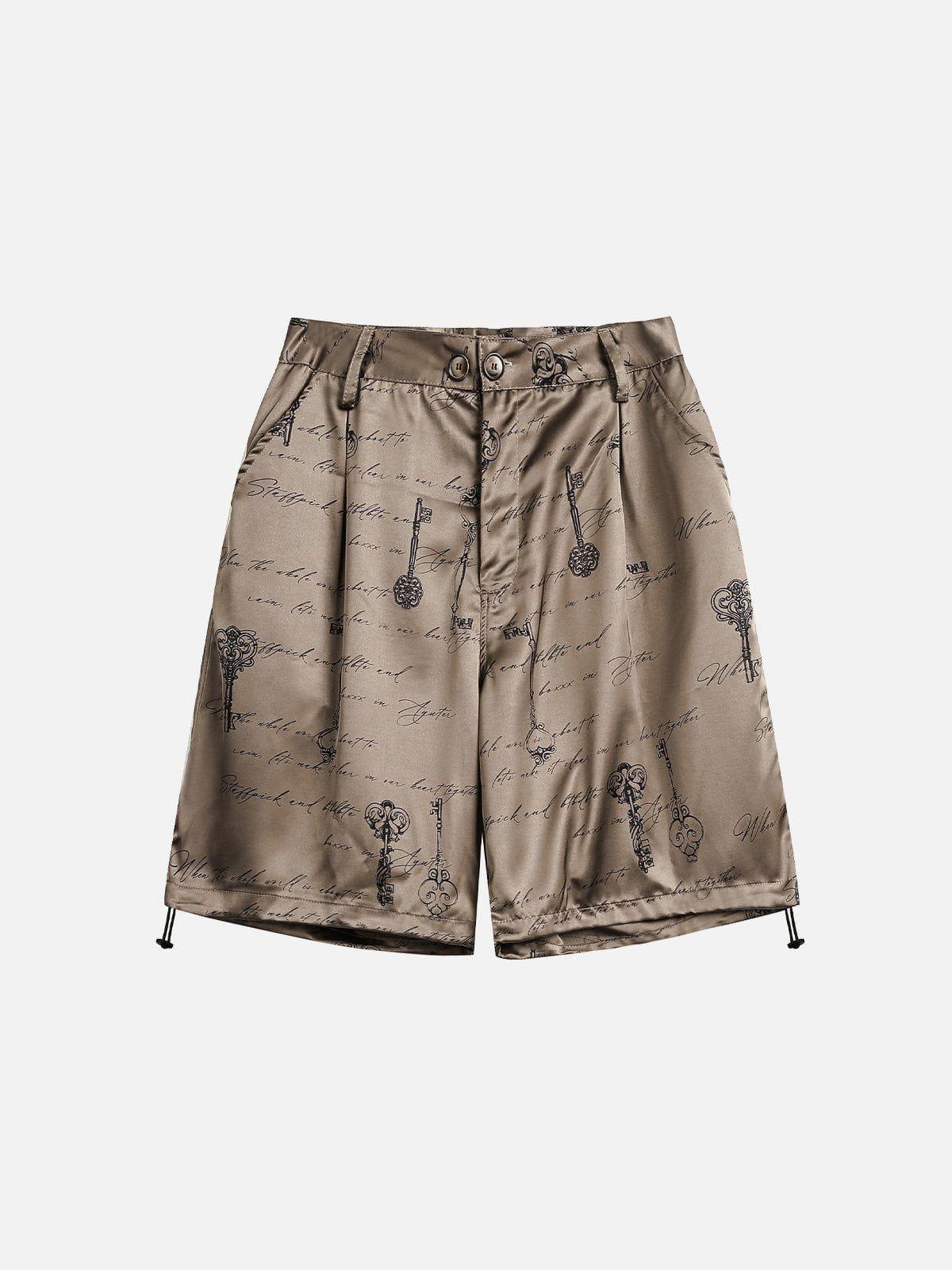 Aelfric Eden Print Silk Shorts Product Image